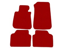 Basic Tapis de sol pour BMW 3 E90, E91, E92, E93 2004-2012 Rouge ensemble
