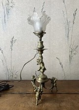 Superbe Ancienne Lampe Tripode