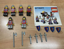 Lego vintage castle 677 /6077 Knight's Procession complet avec instructions