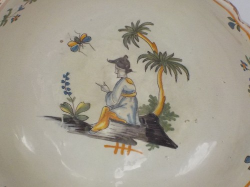 Saladier faience nevers - saladier,