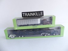 550005 / 550006 / NOREV HO 1:87 2 CAMIONS UNIC ET LEUR REMORQUE
