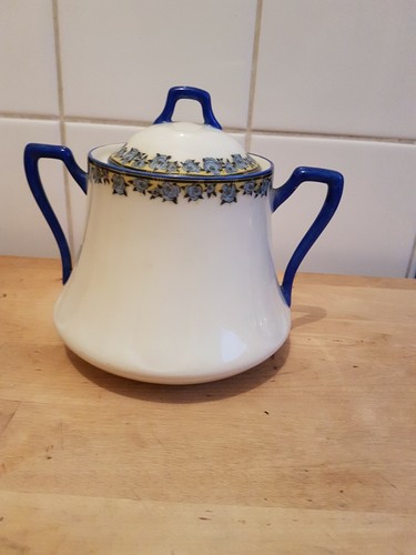 Ancien sucrier porcelaine art - sucrier,