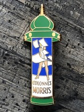 BROCHE PIN PINS COLONNE MORRIS MARILYN BLEU ROLAND GARROS 1989 ARTHUS BERTRAND