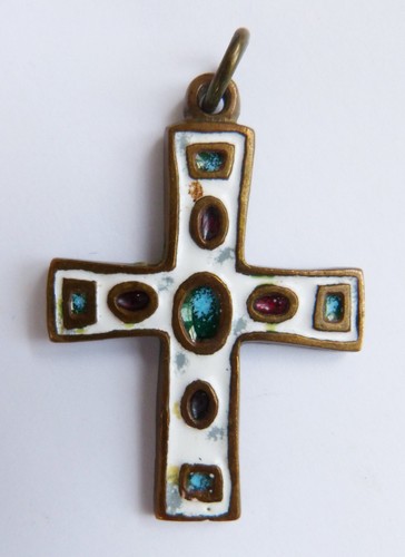 Croix pendentif métal - croix,