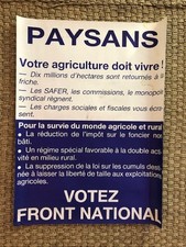 Affiche front national - national, le