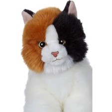 Peluche Chat Tricolore 28cm