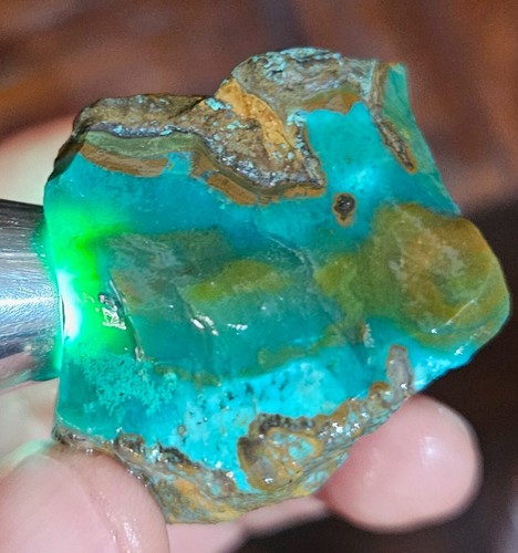 40grs gem siliica chrysocolla - gem,