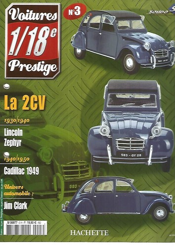Voitures 18e prestige 03 - 1/18e,