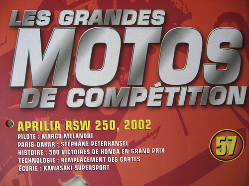 Fascicule moto serie 1 - 57,
