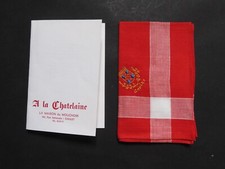 Mouchoir en tissu de Cholet rouge