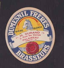 Ancienne étiquette  Alcool