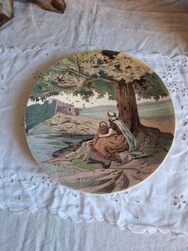 Sarreguemines assiette - &, c