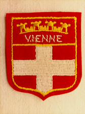Écusson VIENNE en feutrine