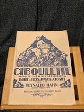 Reynaldo hahn ciboulette - reynaldo,