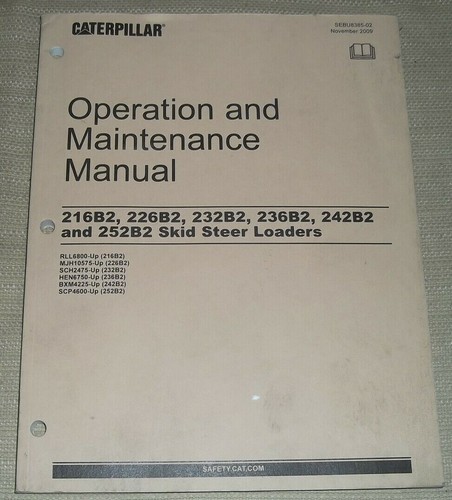 Cat caterpillar 216b2 226b2 - cat,