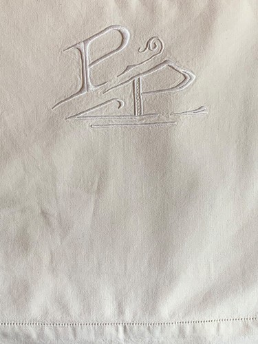 Draps ancien monogramme - ancien, pp
