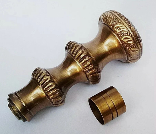Embout manche laiton - embout, en