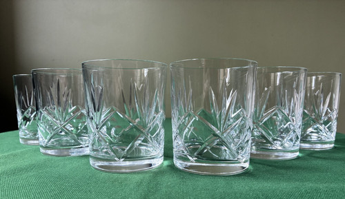 Lot verres whisky en - 6, à