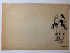 SUPERBE ET RARE DESSIN