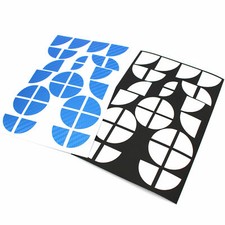 Kit coins emblème carbone