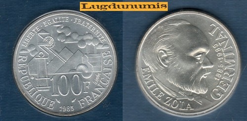 Fdc 1985 100 - 100, emile