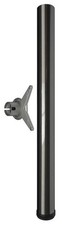Pied de Table Logo 87cm Réglable en Hauteur + 3cm Support Inox Max 150 KG