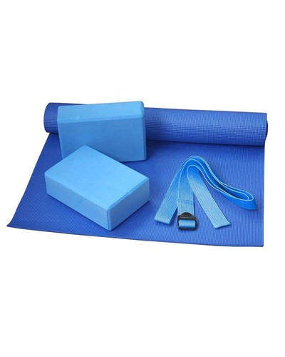 Set yoga bleu bodyline - yoga,