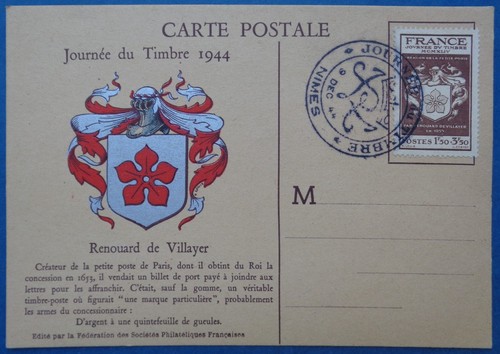 France carte premier jour - carte,