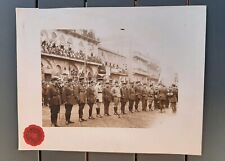 Grande Photo SCAVO Beyrouth Liban 1920 Légion Etrangère Képi Uniforme Militaire
