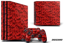 Peau Decal Emballage Pour PS4 PRO PLAYSTATION 4 Console + Manette Stickers Digi