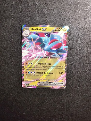 Carte pokémon drattak - drattak, ex