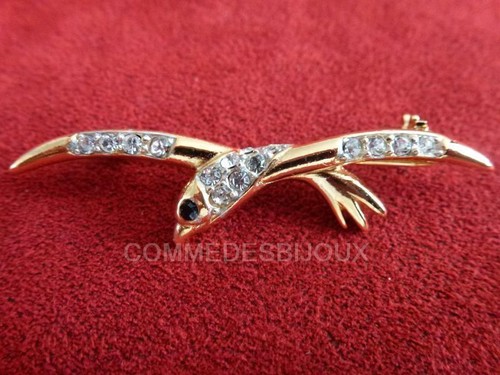Broche hirondelle déployée - broche, "hirondelle