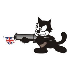 Sticker plastifié FELIX THE