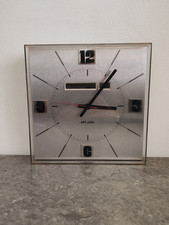 Horloge Murale Vintage De La Marque Jaz . Horloge En Plastique, Manque Les Dates