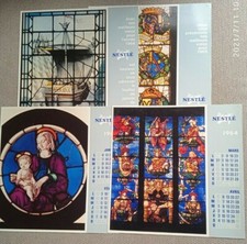 calendrier en feuilles Nestlé