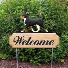 Panneau De Bienvenue En Bois