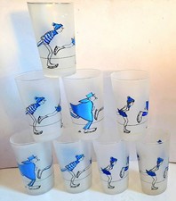 CABU 8 VERRES à ORANGEADE