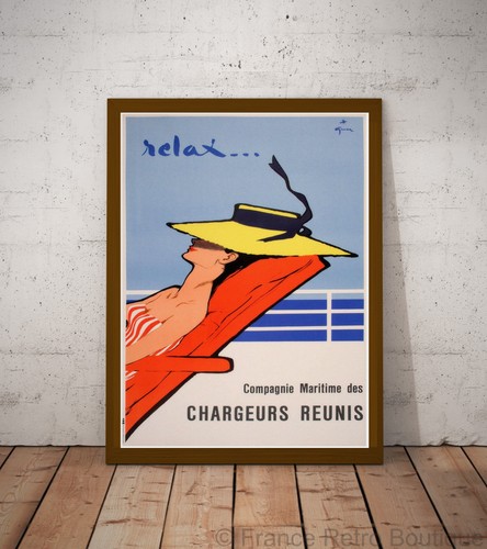 Poster affiche relax rene - relax,