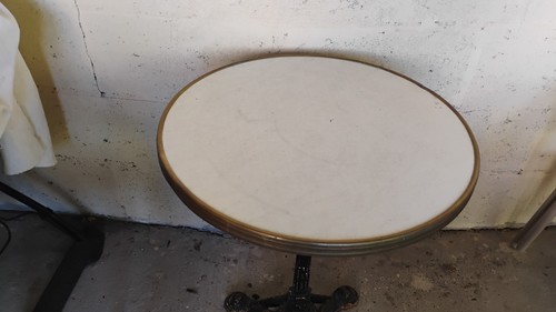 Table bistrot ancienne avec - bistrot,