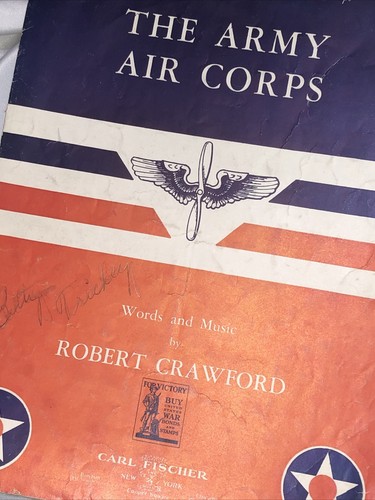 The army air - the, sheet