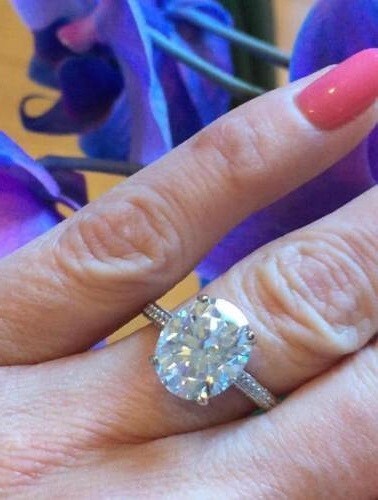 Bague fiançailles or - fiançailles,