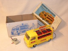 FRANCE JOUET ANCIEN CAMION RENAULT ESTAFETTE BRASSEUR PUB COCA COLA 1096 + BOITE