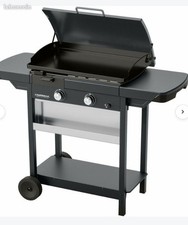 PLANCHA SUR CHARIOT CAMPING
