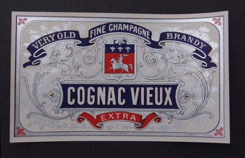 Ancienne étiquette cognac - ancienne,