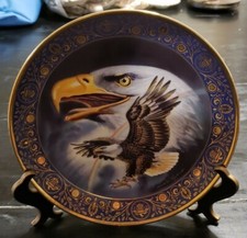 Profile of Freedom Fine Bone China Royal Doulton Collector Plate Franklin Mint