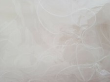 Voile mariée bordure satin