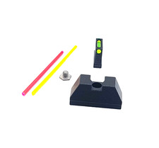 Glock Fiber Optic Tall Steel