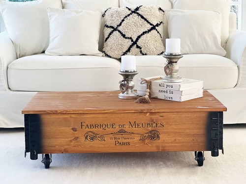 Table basse coffre meubles - table,