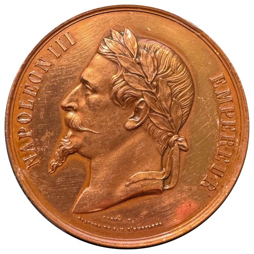 Médaille cuivre napoléon - médaille,