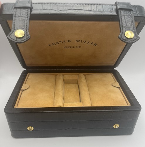Franck muller black leather - muller,